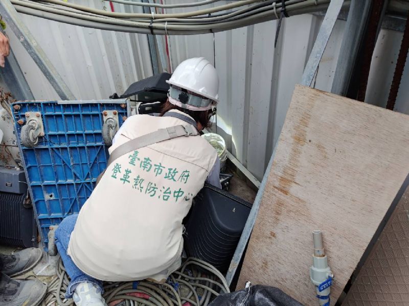 監測人員巡查環境病媒蚊